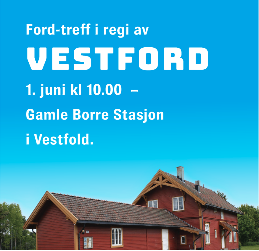 Ford-treff i regi av VESTFORD